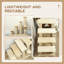 Pet Stairs with 4-step Stair Scratching Posts Platforms Toy Ball