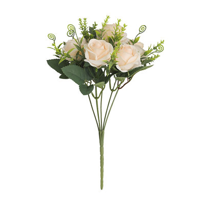 Magnifique bouquet de fleurs artificielles en soie artificielle