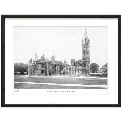 Scarisbrick, The Hall 1896 - Single Picture Frame Print