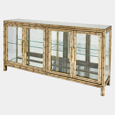 GV Karin Solid Wood Accent Cabinet