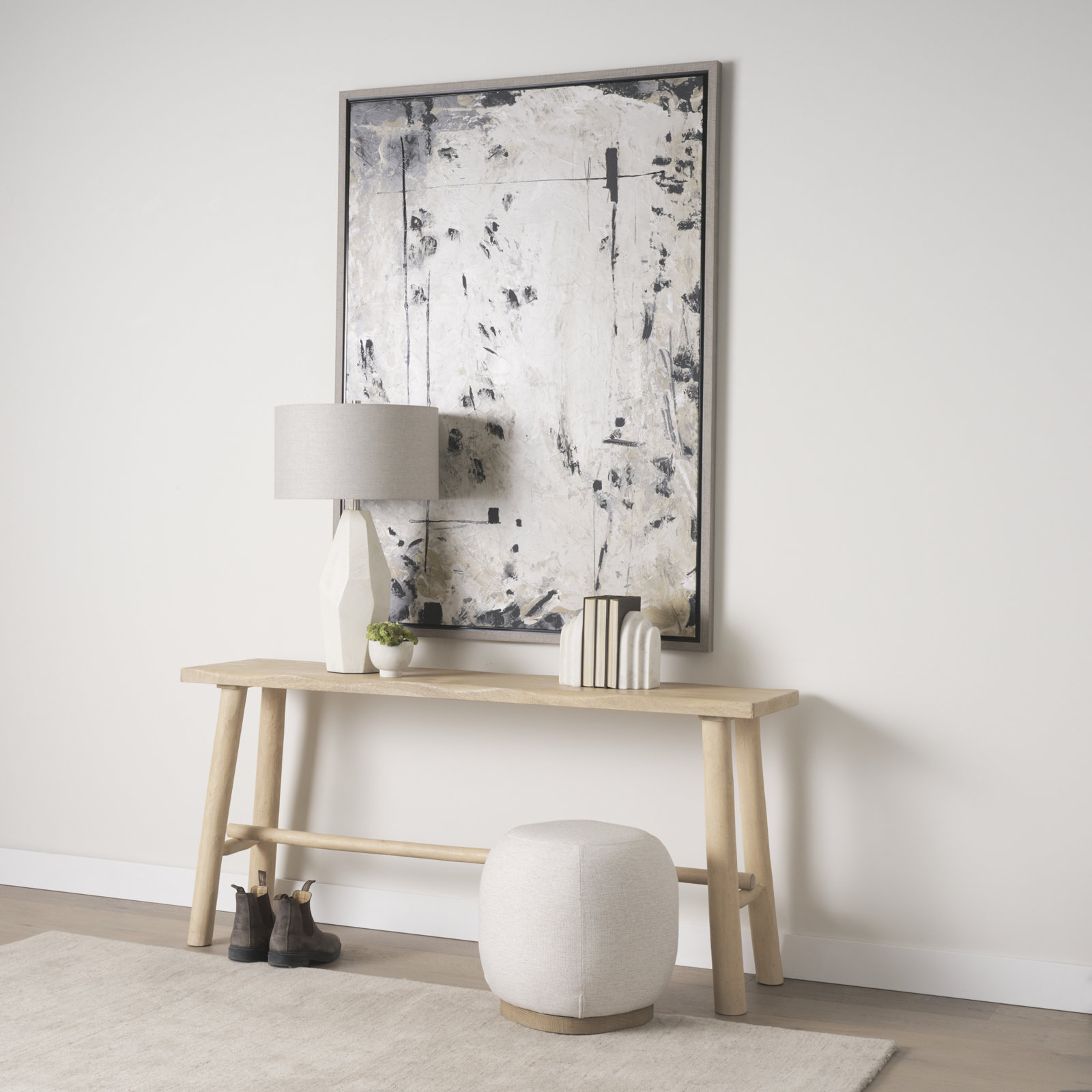 McGreggor 66'' Solid Wood Console Table