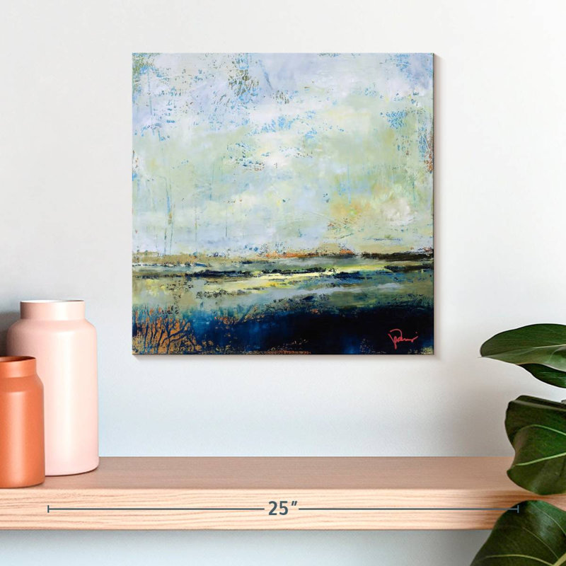 Low Tide, 16" H x 16" W