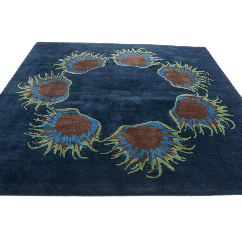 Tapis bleu marine Johansson