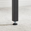 Ensemble de table de bar avec 2 tabourets de bar en polyuréthane avec dossier, l 43,31 po x l 15,75 po x H 35,43 po-1216704816-1216704817-1216704822