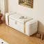 Banc ottoman de rangement rembourré avec compartiment caché à couvercle relevable et siège rembourré pour chambre à coucher-1517699577