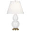 Petite lampe d'appoint à double gourde-372527723-371895647
