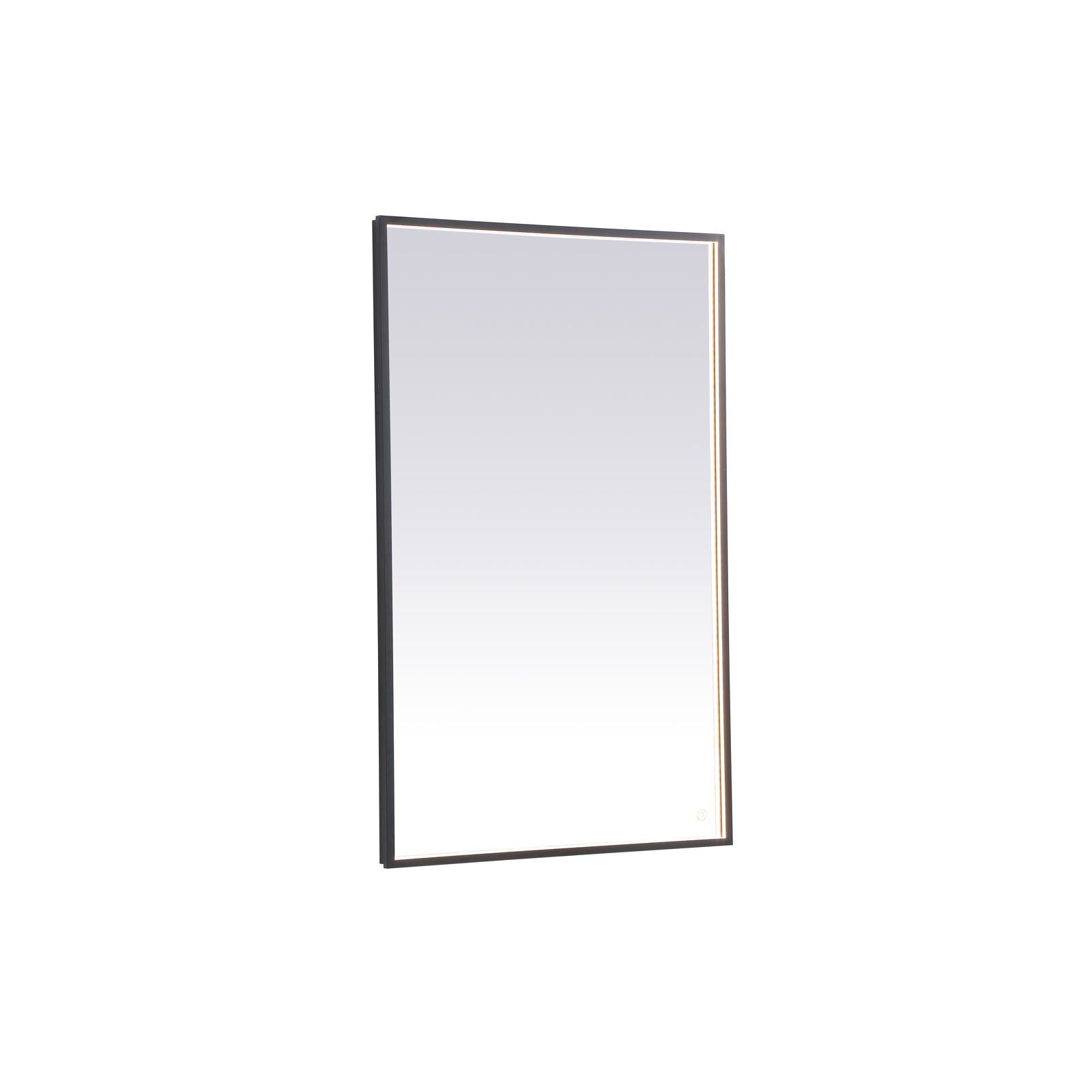 Piche Aluminum Mirror, Black, 30" x 48"
