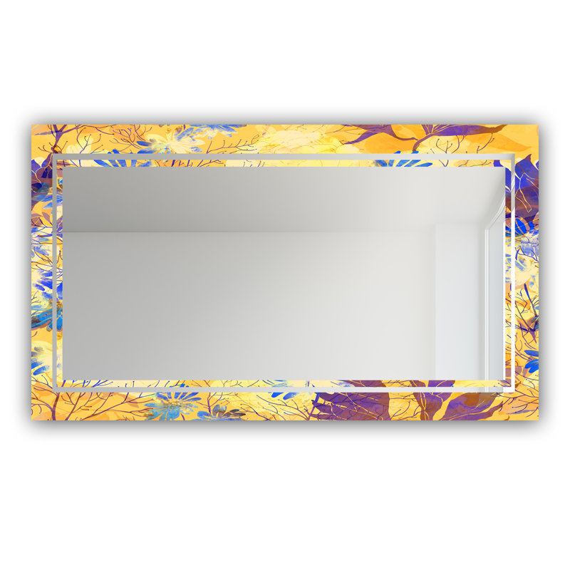 Miroir de salle de bain / coiffeuse Imprints, H 48 po x l 30 po