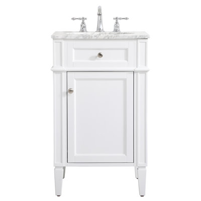 Meuble-lavabo simple gris l 21 po x P 21,5 po x H 35 po Rivers