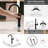 Single Handle Vessel Bathroom Faucet, Tall Single Hole Bathroom Sink Faucet, Matte Black-123994905