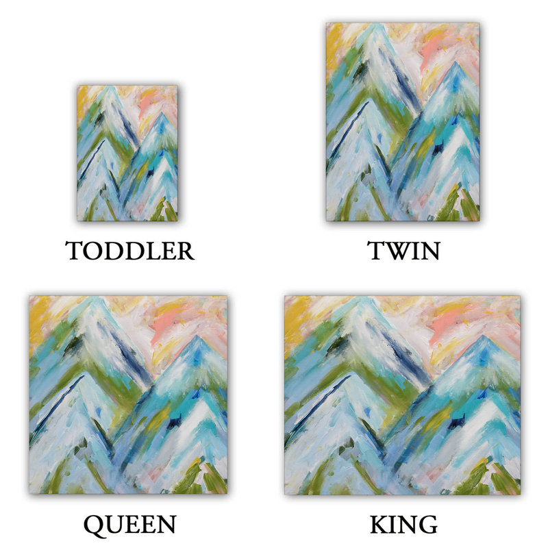 Ensembles de housses de couette DiaNoche en microfibre par Carrie Schmitt - Colorado Bluebird Sky