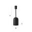 Derec Metal Lamp Base Lamp