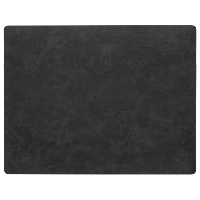 Rectangular Placemat, Black