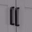 Ensemble de meuble-lavabo 24 po avec lavabo en céramique, meuble-lavabo peu encombrant - l 24 po x P 18 po x H 34 po, 2 portes à fermeture en douceur