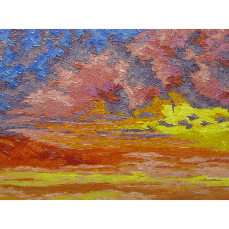 Marcher sur un nuage par Jeff Ferst, H 17,25 po x l 21,25 po x P 0,875 po