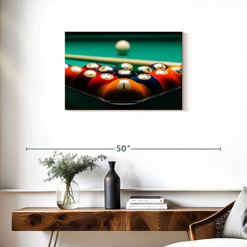 Billard Senne, H 20 po x l 30 po