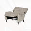 Fauteuil inclinable surdimensionné en tissu texturé-803272091
