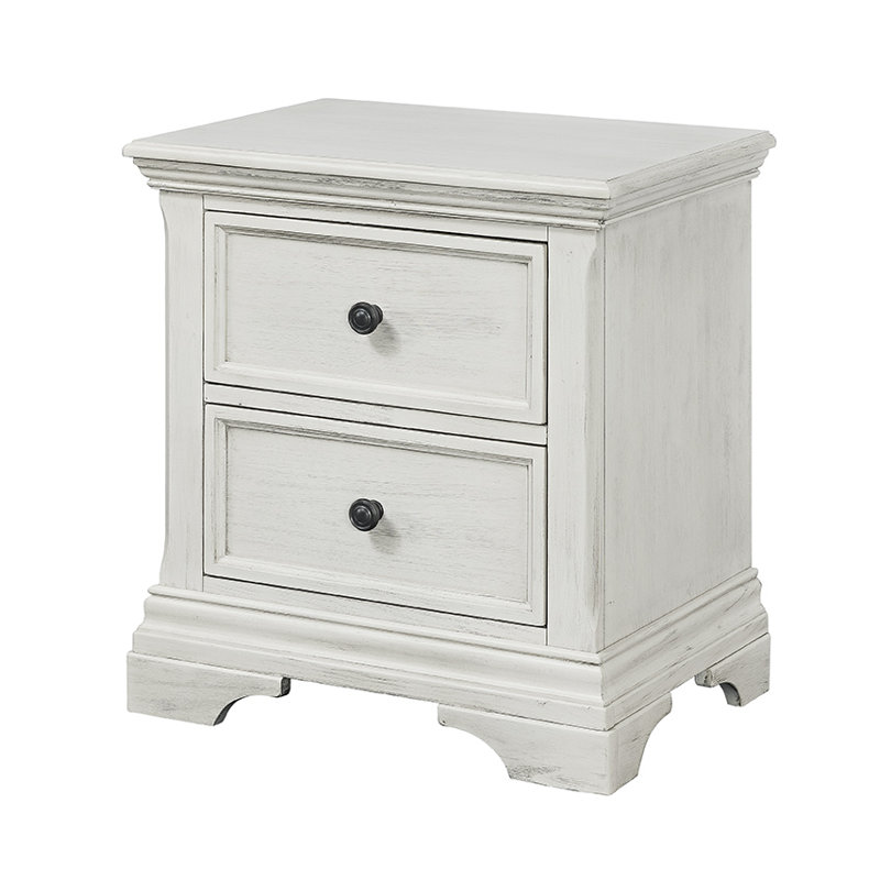 Table de chevet 2 tiroirs Shayla