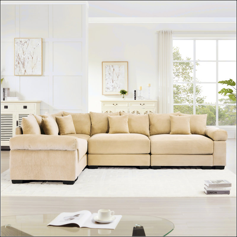 Très grand canapé modulaire Cloud, Chameau