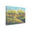 « jardin path ii », peinture sur toile tendue-731285057