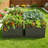 Galvanized Raised Garden Bed, Brown (Set of 2)-1838878385