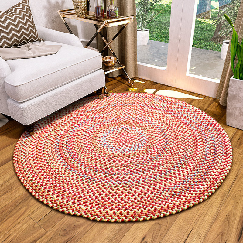 Henny Indoor / Outdoor Rug, Round 4'