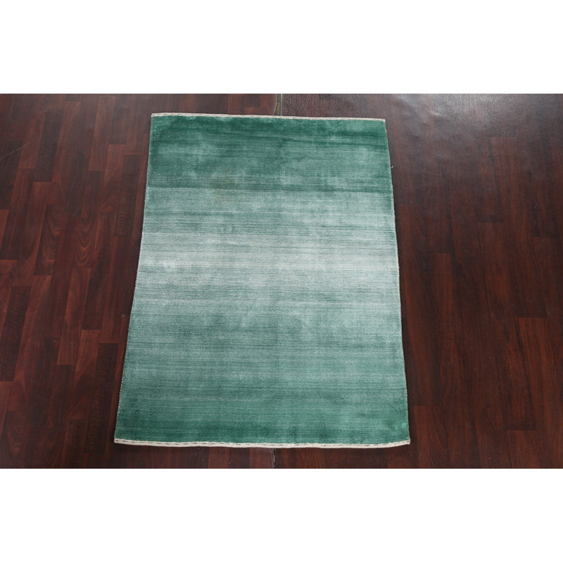 Tapis oriental vert Keley 4X6