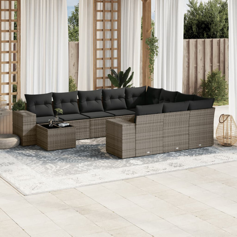 Ensemble de canapé de jardin Vidaxl