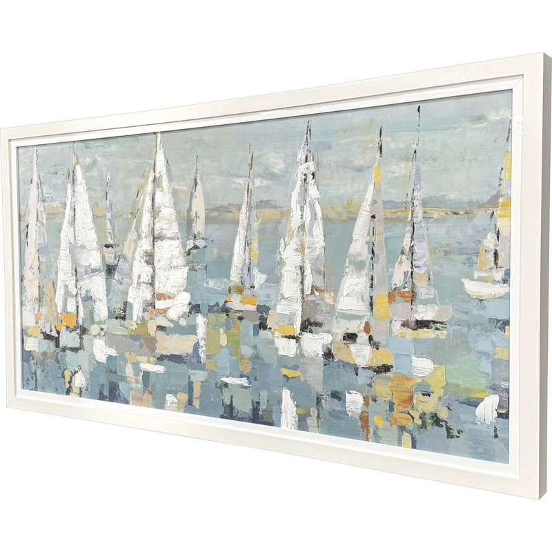 Regatta Party Framed Art