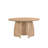 Marlow Sculpted Base 54" Round Wood Dining Table-1991659549