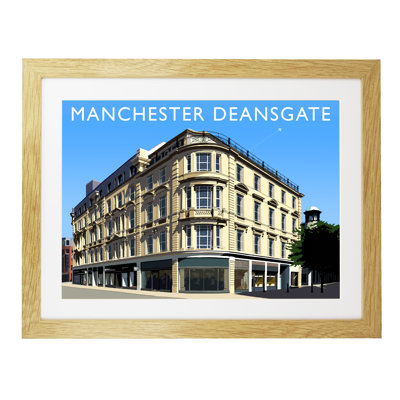 Manchester Deansgate by Richard O'Neil - Print