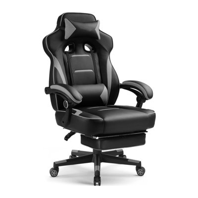 Gaming Chair with Footrest