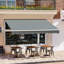 Aaronjoshua 2.5m W x 2m D Retractable Patio Awning-921102515