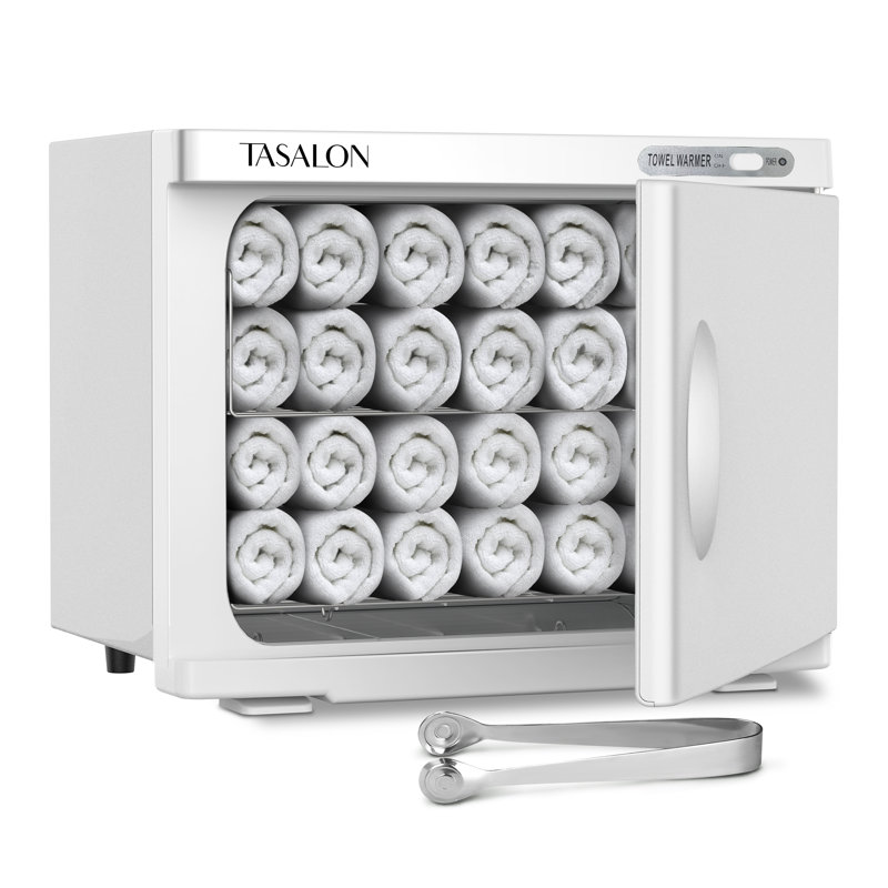 23L Freestanding Hot Bath Towel Warmer, White