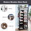 13 Pair Solid Wood Shoe Rack-1602086199