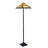 Akshara 65'' Antique Bronze Task Floor Lamp Set