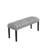 6 - Person Faux Marble Top Four Leg Dining Set