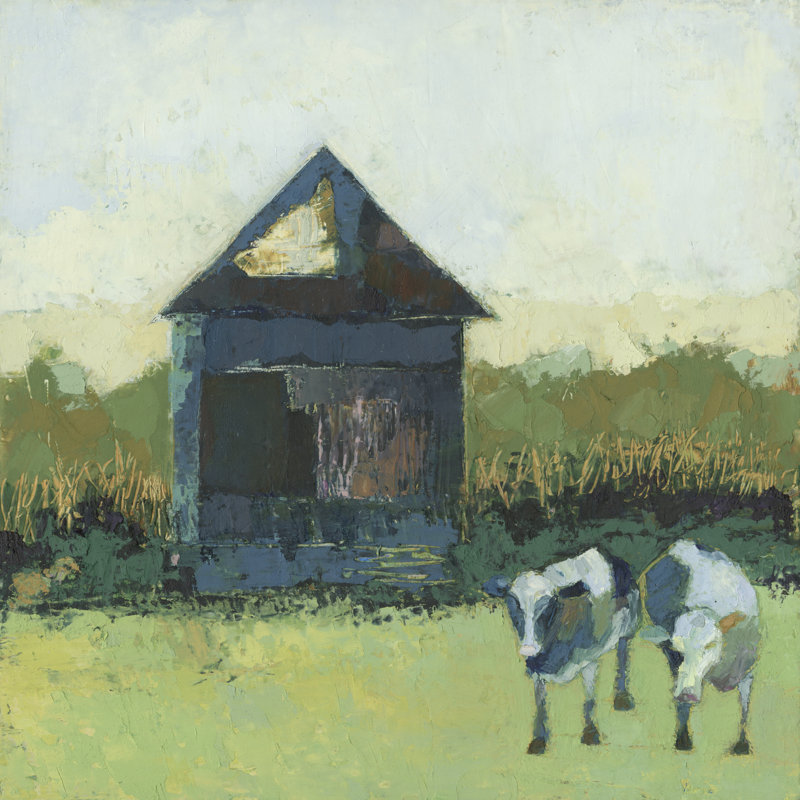 Vache tordue, H 30 po x l 30 po