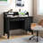 Red Barrel Studio Vintage Computer Desk With 4 Drawers And Shelves-95849770