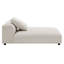 Chaise longue modulaire rembourrée en tissu Solace-101704626