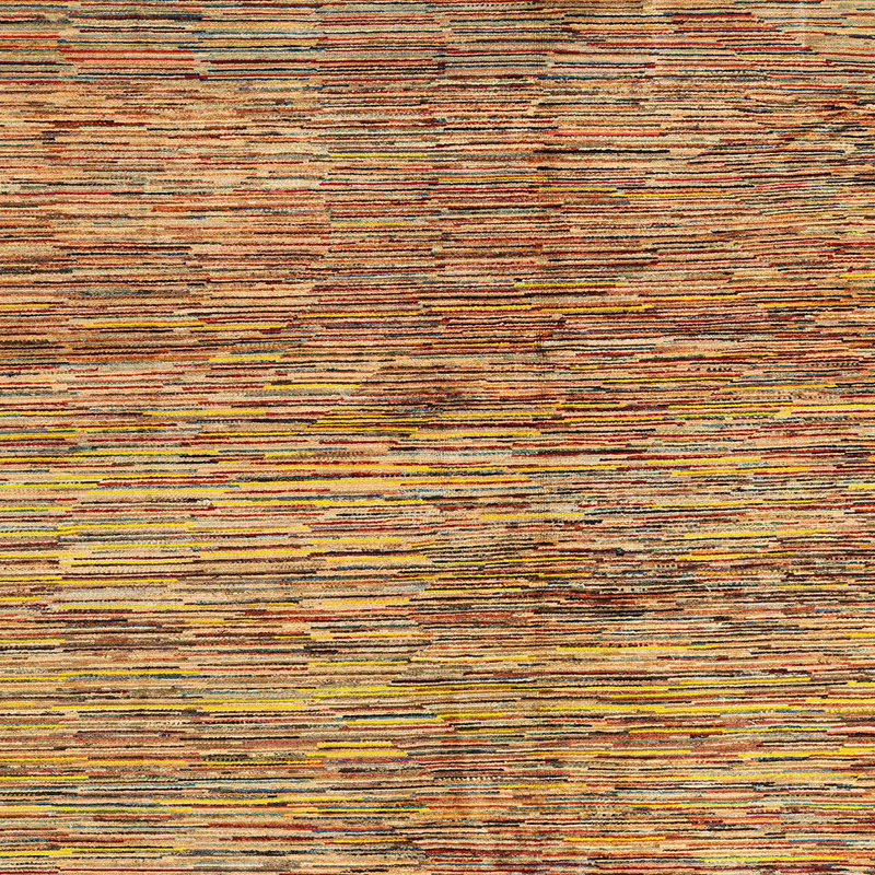 Tapis abstrait moderne 3319ABS3319, Carré 8 pi