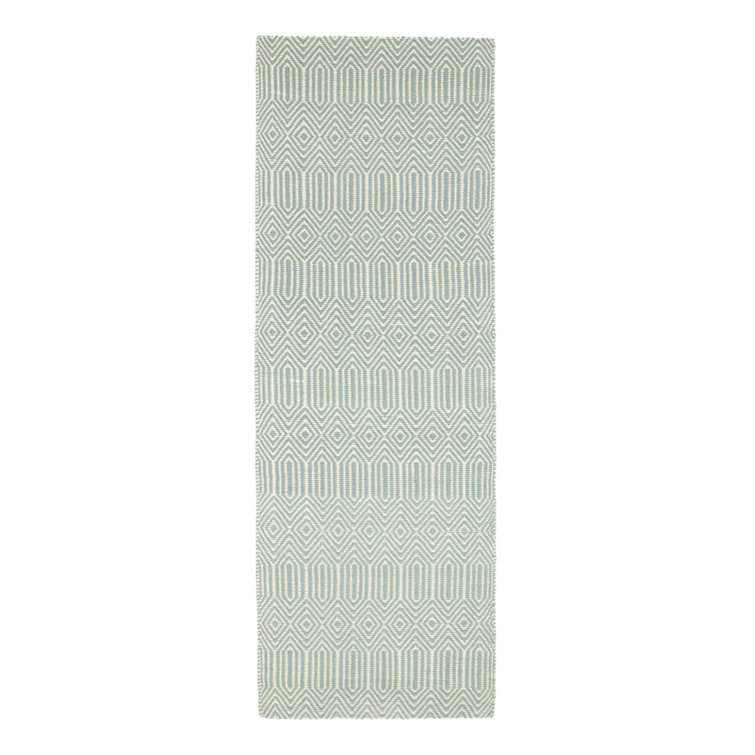 Lisette Geometric Flatweave Area Rug