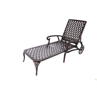 Aluminium Cast Lounge Chair 1Pcs