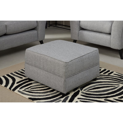 Eckbert 64 cm W Square Footstool