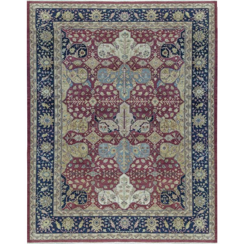 Sultanabad Hand Woven Wool Oriental Area Rug