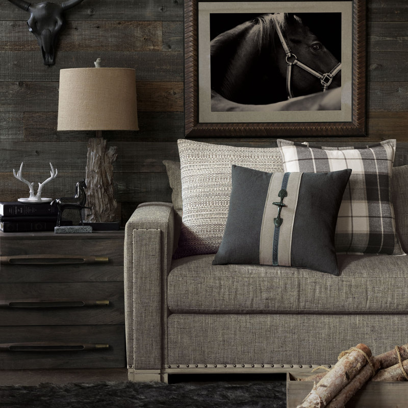 Telluride Square Pillow Cover & Insert, Faux Down