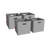Jiaessentials Faux Leather Cube or Bin Set-78278009-78278003