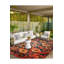 Tapis lavable en machine à motif floral rose Paris-1488220865