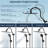 All Metal High Pressure Rainfall 10 Inch Shower Head/Handheld Showerhead Combo/ 12 Inch Adjustable Curved Shower Extension Arm, 7-Spray, 71-Inch Hose, Adhesive Showerhead Holder, Matte Black