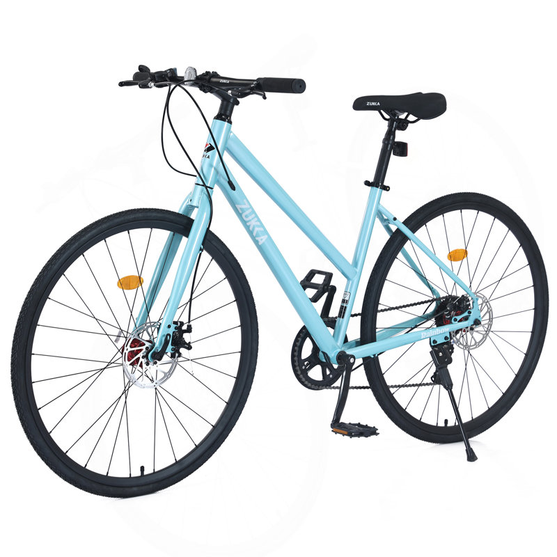 Vélo de route à 7 vitesses avec frein à disque 700C